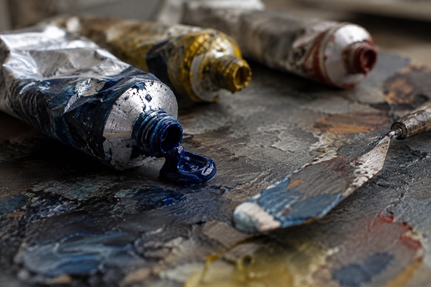 Editorial photograph of a physical creative tool or material